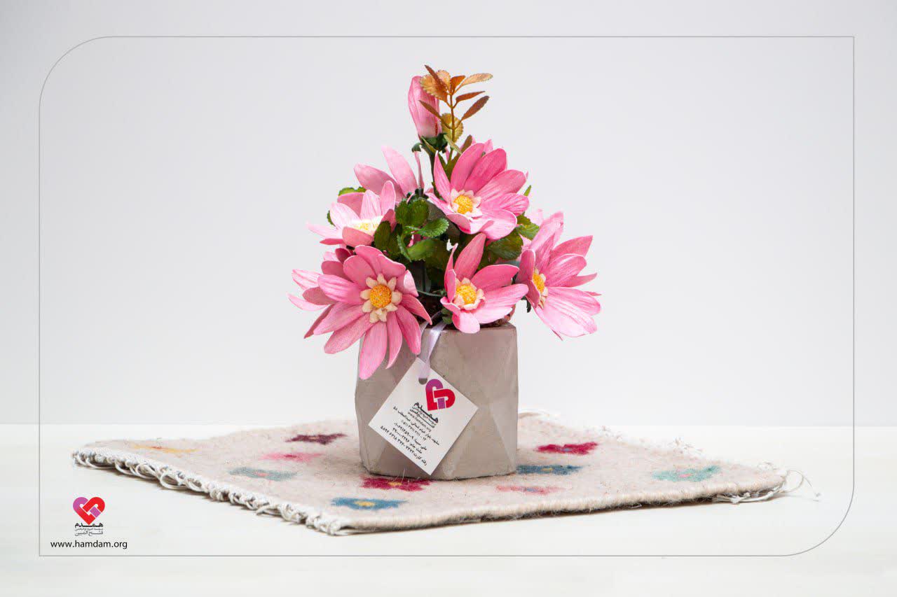 گلدان گل کوکب